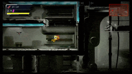 Metroid Dread - Countering EMMI.gif