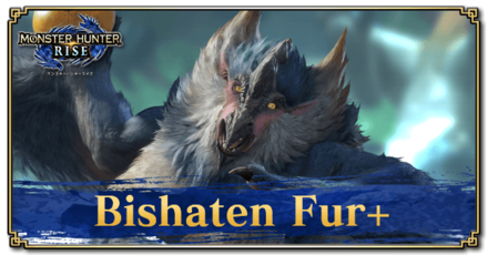 Monster Hunter Rise (MH Rise) - Bishaten Fur+ Banner