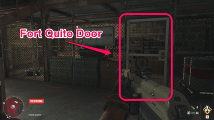 Far Cry 6 - Fort Quito Door