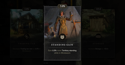 New World - Standing Gain Bonus