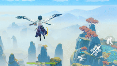 Genshin - Xiao during Gliding Exploration