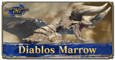 Monster Hunter Rise (MH Rise) - Diablos Marrow Banner