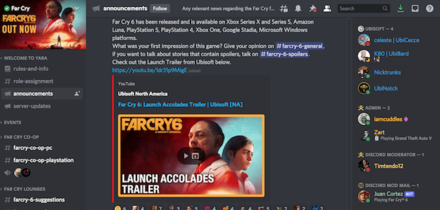 Far Cry 6 Discord Server