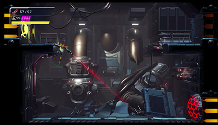 Metroid Dread - Grapple Beam Missile Door