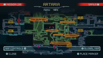 Areas to Melt White EMMI