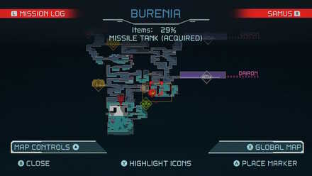 Metroid Dread Missile Tank Map Locations