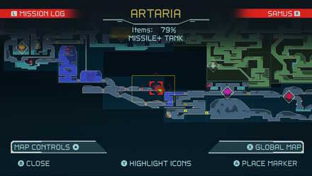 Missile+ Tank Dairon Shinespark Puzzle