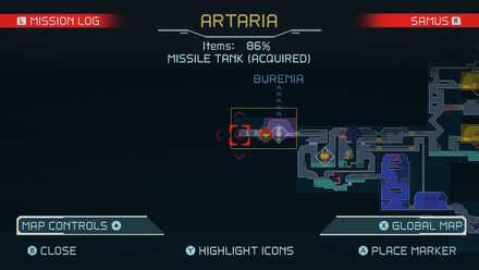 Metroid Dread Missile Tank Map Locations