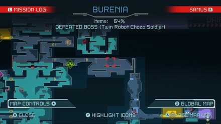 Metroid Dread - Twin Robot Chozo Soldier - 2nd Encounter Burenia.jpg