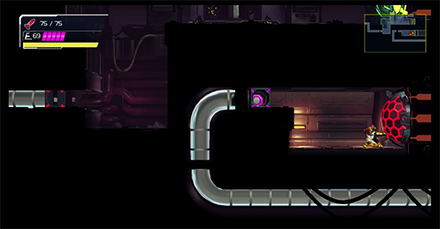 Metroid Dread - Plasma Beam Missile Door