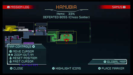 Red EMMI EMMI Zone map