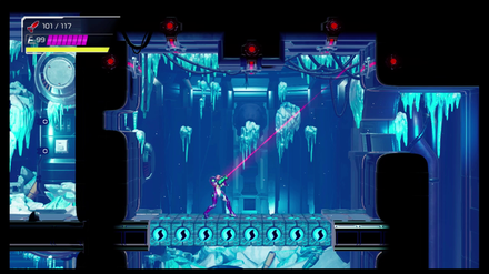 Gravity Suit in the cold in Metroid Dread.png