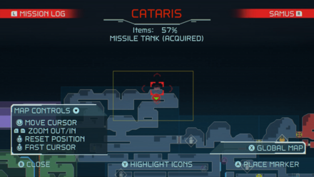 Cataris Missile Tank Puzzle Location Map Location