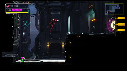 Metroid Dread - Power Bomb (Chozo Soldier and Wave Beam Door)