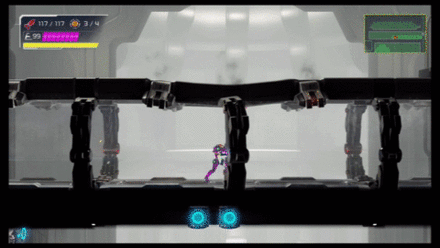 Metroid Dread - Power Bomb (Destroying Environmental Obstacles)