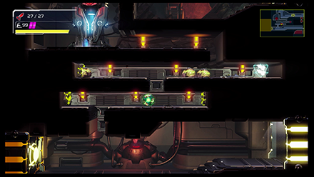 Metroid Dread - Varia Suit Red Teleportal