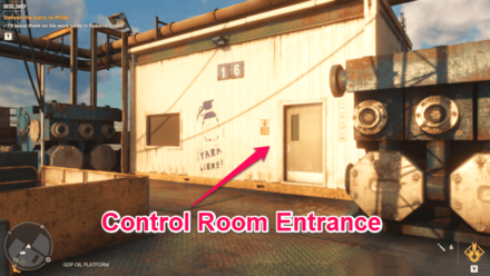 GDP Oil Platform Container Puzzle: How to Get Supercharger Gun Step 3