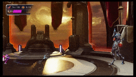 Dread - Raven Beak 3 - Shinespark Forward then Up.gif