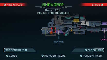 Metroid Dread Missile Tank Map Locations