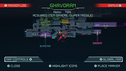 Metroid Dread - Super Missile (Item Sphere)