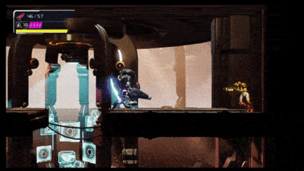 Dread - Robot Chozo Warrior - Explosive Red Slash.gif