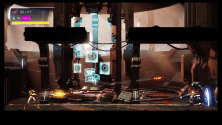 Dread - Robot Chozo Soldier - Fast Horizontal Movement.gif