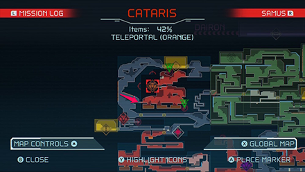 Metroid Dread - Pulse Radar (Narrow Passage to Extreme Heat Area)