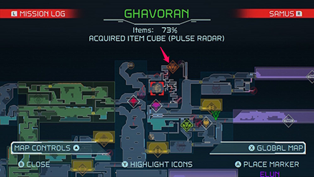 Metroid Dread - Pulse Radar (Orange Teleportal - Ghavoran)