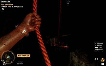 Far Cry 6 Treasure Hunt - The Emerald Skull Ominosa Cave - Throw 2.jpg