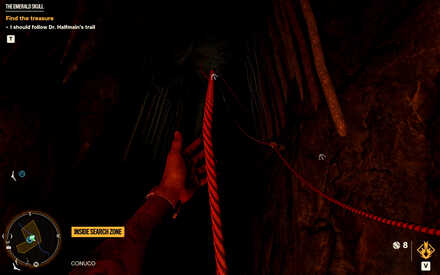 Far Cry 6 Treasure Hunt - The Emerald Skull Ominosa Cave - Throw.jpg