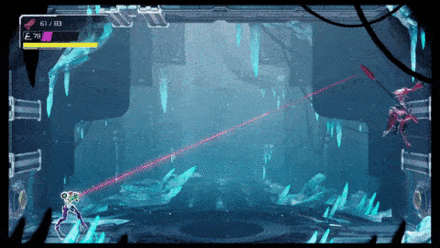 Dread - Chozo Soldier Shield - Sprays Black Ooze.gif