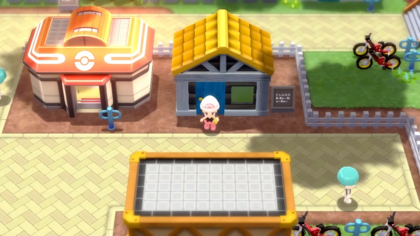 Pokemon BDSP Underground Man Eterna City