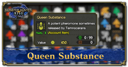 Monster Hunter Rise (MH Rise) - Queen Substance Banner