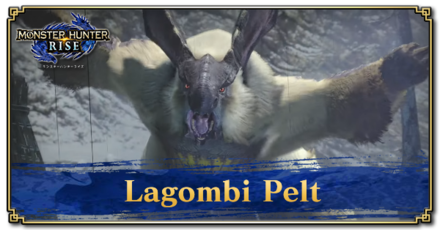 Monster Hunter Rise (MH Rise) - Lagombi Pelt Banner