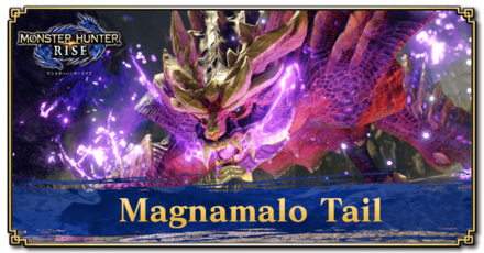 Monster Hunter Rise (MH Rise) - Magnamalo Tail Banner
