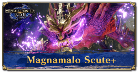 Monster Hunter Rise (MH Rise) - Magnamalo Scute+ Banner