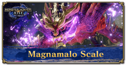 Monster Hunter Rise (MH Rise) - Magnamalo Scale Banner