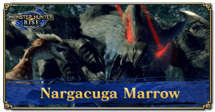 Monster Hunter Rise (MH Rise) - Nargacuga Marrow Banner