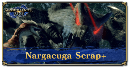 Monster Hunter Rise (MH Rise) - Nargacuga Scrap+ Banner
