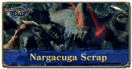 Monster Hunter Rise (MH Rise) - Nargacuga Scrap Banner