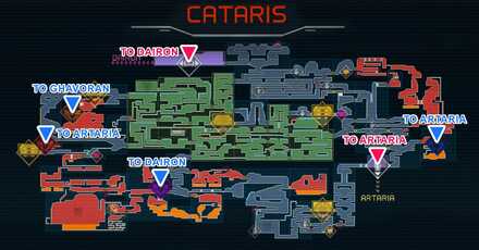 Cataris Elevators Trams and Teleportals Map.jpg