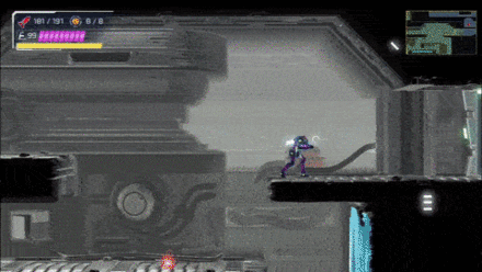 Metroid Dread - Shinespark Chain.gif