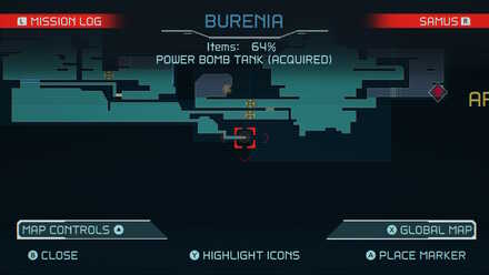 Burenia Power Bomb Shinespark Location.jpg