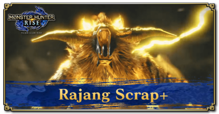 Monster Hunter Rise (MH Rise) - Rajang Scrap+ Banner