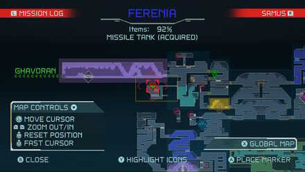 Metroid Dread Missile Tank Map Locations