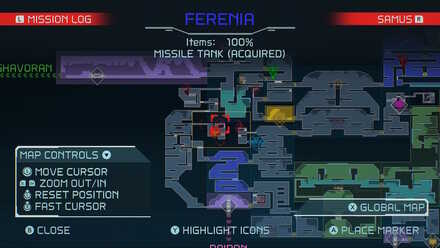 Metroid Dread Missile Tank Map Locations