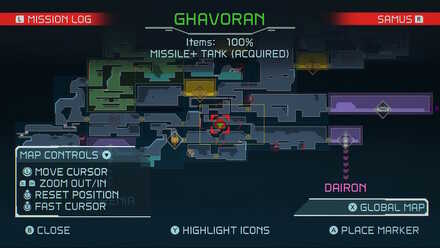 Metroid Dread Missile Tank Map Locations