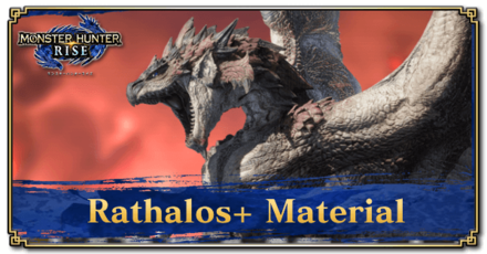 Monster Hunter Rise (MH Rise) - Rathalos+ Material Banner