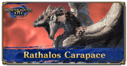 Monster Hunter Rise (MH Rise) - Rathalos Carapace Banner