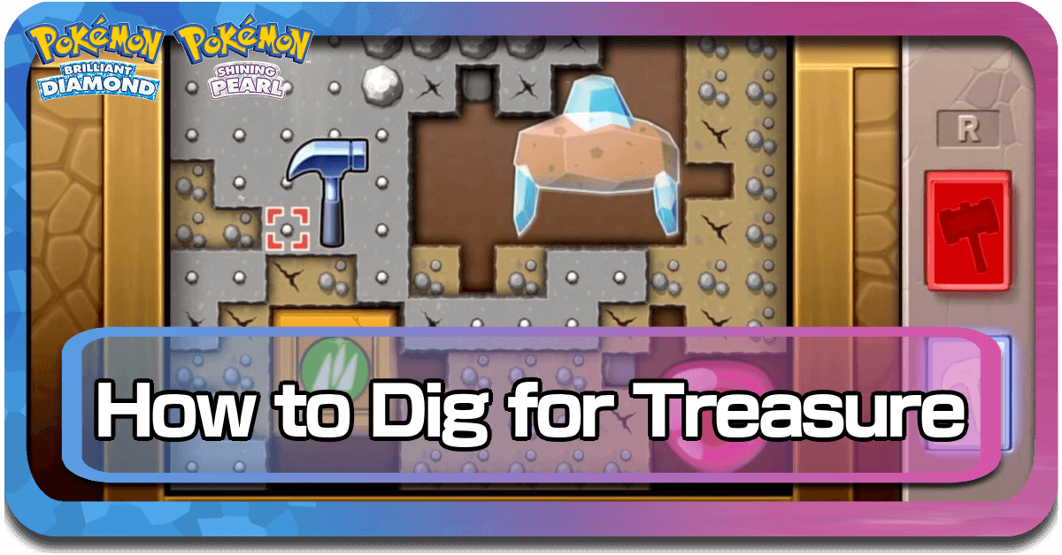 Pokemon BDSP Digging Treasure
